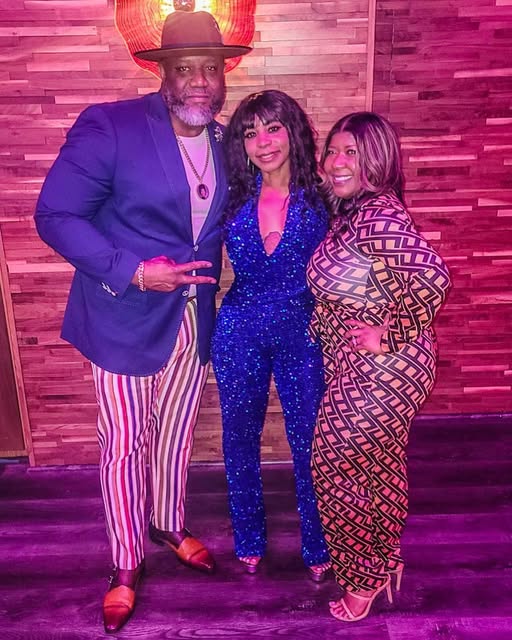Patrick with friends at an event
